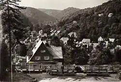x14691; Altenbrak. Harz. Blick von der Waldbühne
