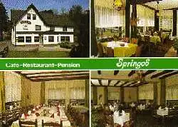 x14700; Attendorn Neuenhof / Sauerland. Cafe, Restaurant, Pension Springob