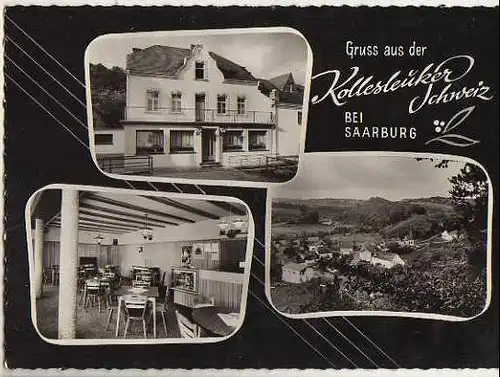 x14807; Saarbug. Kaffeerestaurant Kollesleuker Schweiz. Bes. J.P Hockenberger.