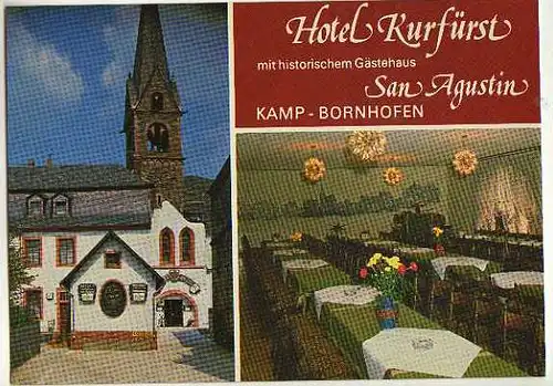 x14817; Kamp Bornhofen. Hotel Kurfürst.