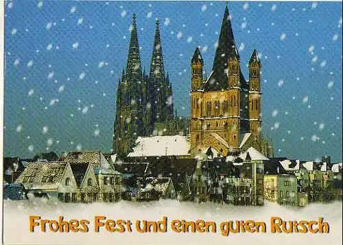 x14834; Köln. Weihnachtsgrüsse aus...