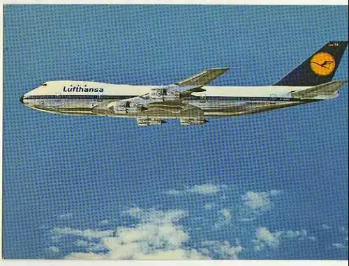 x14838; Boeing Jet 747. Lufthansa.