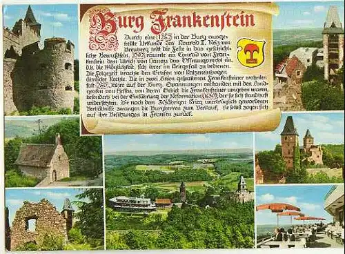 x14862; Burg Frankenstein.