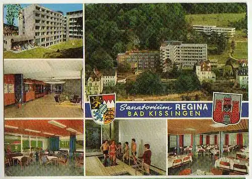 x14871; Bad Kissingen. Sanatorium Regina.