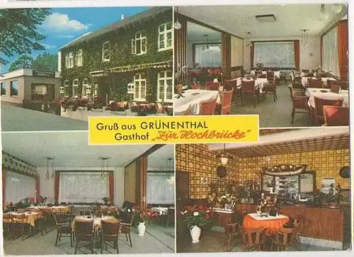 x14898; Grünental. Gasthof Zum Hochbrücken. Besitzer: Willi Störmann.
