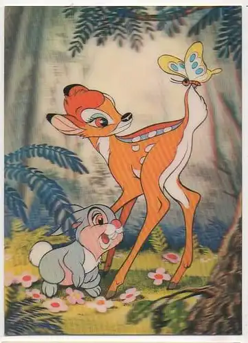 x14906; Disney. Bambi mit seinem Freund Klopfer.