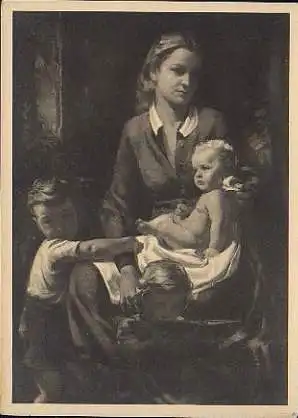 x15165; Heymann, Richard. Bildnis einer jungen Mutter. Haus der Deutschen Kunst Nr. 483.