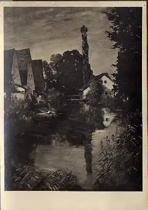 x15241; Vaeltl, Otto. Schwäbische Mühle. Haus der Deutschen Kunst Nr. 618.