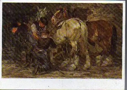 x15328; FRAN'Z XAVER STAHL: IN DER SCHMIEDE.