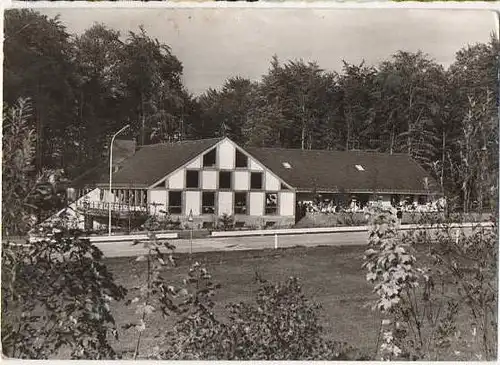 x15381; Rohrbrunn über Aschaffenburg. Autobahn Rasthaus. Inhaber: Hellmut Hoffmann.