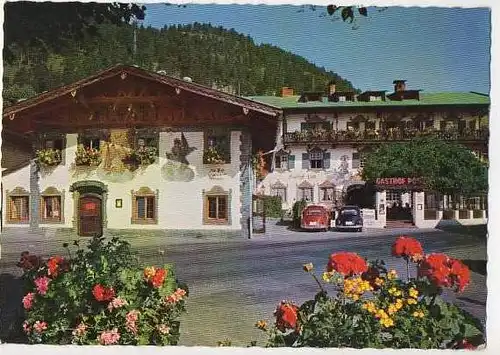 x15384; Wallgau. Hotelgasthof Post.