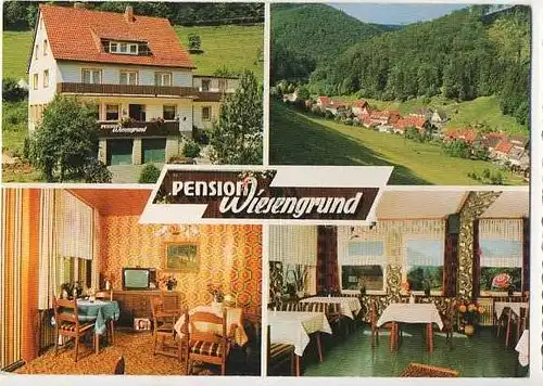 x15394; Harzberg. Pension Im Wiesengrund. Besitzer: Rolf Kobrig.