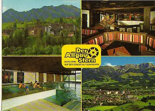 x15455; Sonthofen. Hotelpark der Allgäu Stern.