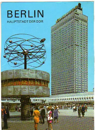 x15467; Berlin Hauptstadt der DDR. Alexanderplatz.