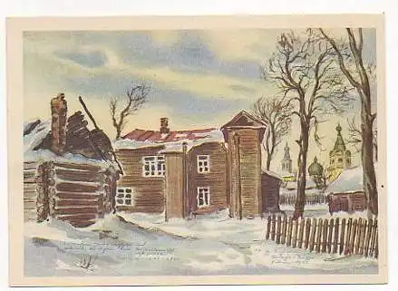 x15503; Dostojewskihaus in Stara Russa. PK Vorhauer.