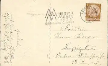 x16143; Messe Stempel: Internationale Frankfurter Messe. Frankfurt (Main) 9.3.54.MiBerlin92+101