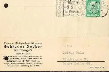 x16225; NS Zeit: Nürnberg Reichsparteitag NSDAP in Nürnberg vom 5 mit 10 Sept. 1934 24.8.34