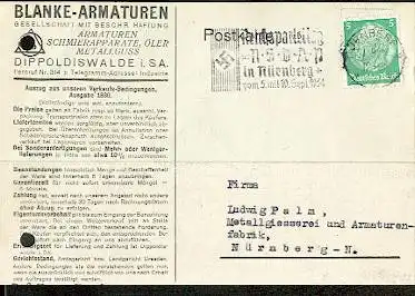 x16226; NS Zeit: Nürnberg Reichsparteitag NSDAP in Nürnberg vom 5 mit 10 Sept. 1934.