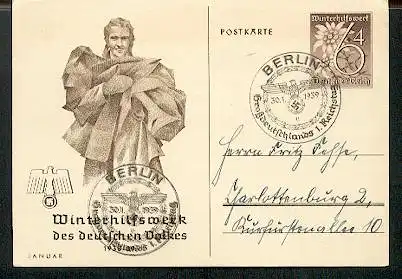 x16235; NS Zeit: Grossdeutschlands 1 Reichstag. Berlin 30.1.1939