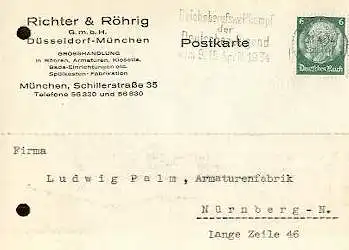 x16252; NS Zeit: Reichsberufswettkampf der Deutschen Jugend vom 9 bis 15 April 1934 München 1934
