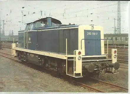 x16335. Baureihe 290. Brennkraftrangierlokomotive Motorleistung 810 kW.