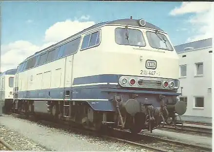 x16343. Baureihe 216. Brennkraftrangierlokomotive Motorleistung 1820-2060 kW.