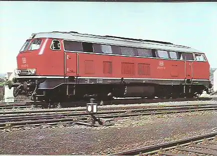 x16348. Baureihe 218. Streckendiesellokomotive.