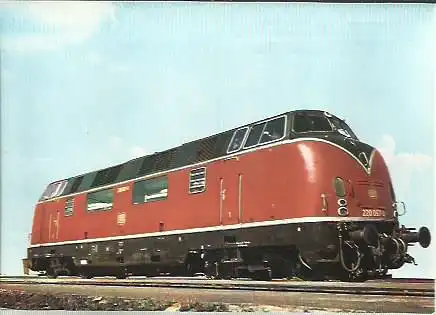 x16349. Baureihe 220. Zweimotorige 2200-PS-Lok.