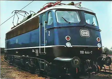 x16356. Baureihe 110. elektrische Schnellzuglokomotive.