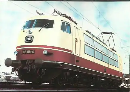x16363. Baureihe 103. Schnellzuglokomotive.