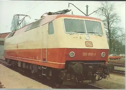 x16364. Baureihe 120. Lokomotive mit Drehstromantrieb Nennleistung 5600 kW.