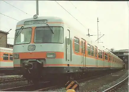 x16375. Baureihe 420. Nahverkehrstriebzug für die S-Bahn.