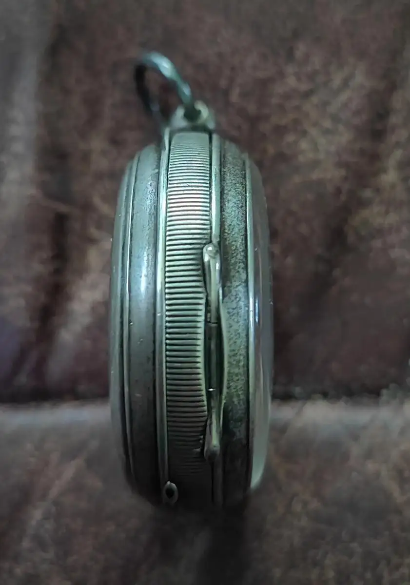 Antike Taschenuhr, Waltham voll Silber von 1884 9