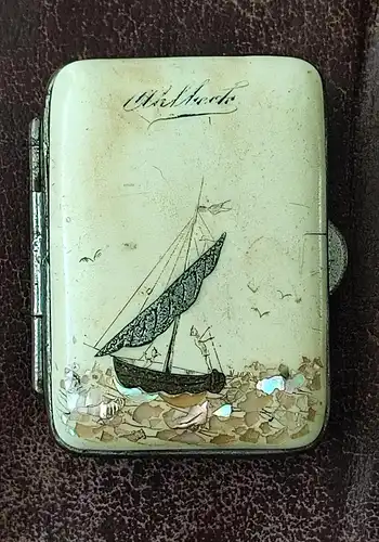 Antike mini Portmonee. Frankreich um 1900 