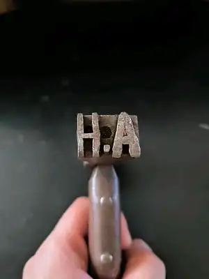 Antike Mini Axt Fürstenfeldbrucker Försterei WWII 4