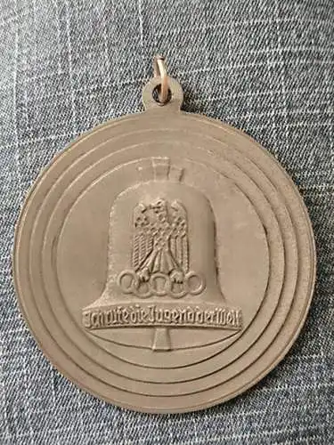 Olympische Medaille von 1936 selten