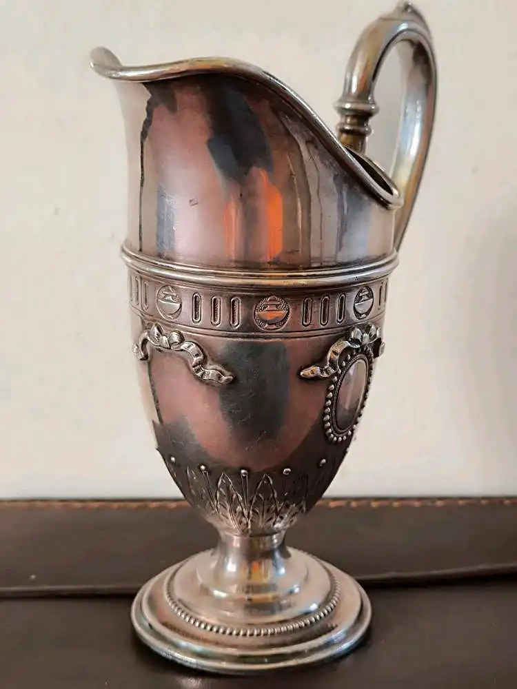 Antike silberne Karaffe Elkington & Co. England 1