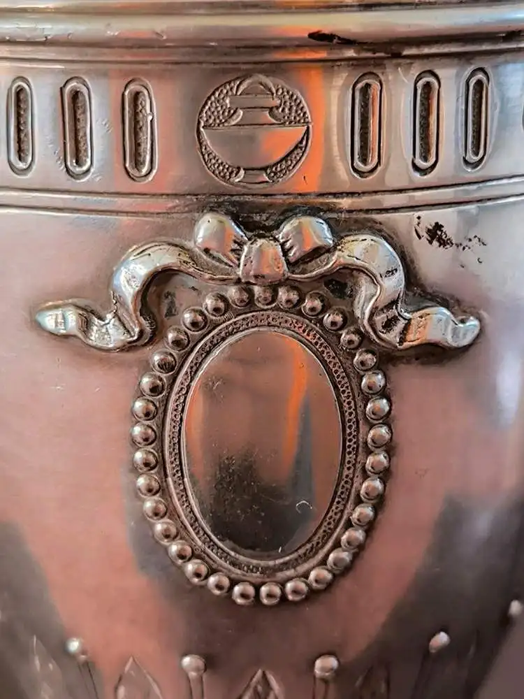 Antike silberne Karaffe Elkington & Co. England 5