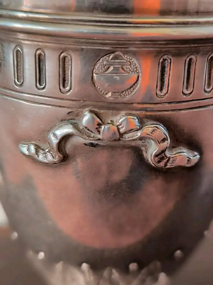 Antike silberne Karaffe Elkington & Co. England 6