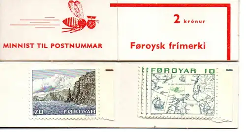Dänemark Färöer 1975 Postfrisch / ** DFMH0