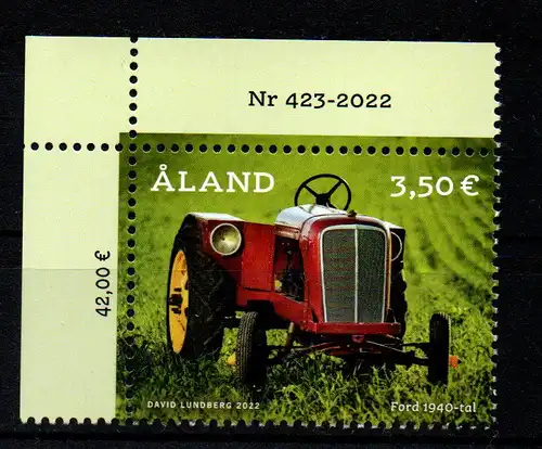 Finnland Alandinseln 2022 Postfrisch / ** FA2022-2