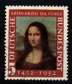 Bundesrep. Deutschland 1952 Nr 148 Eckstempel/Wellenstempel B148o1
