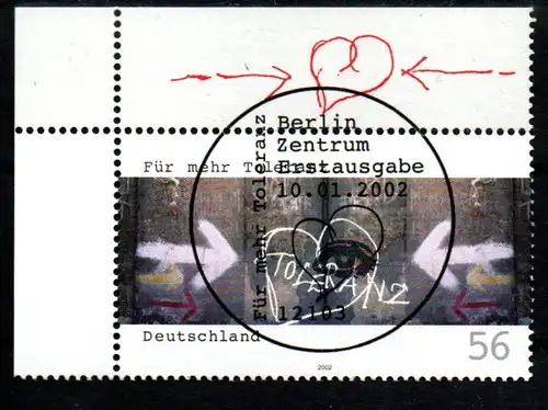 Bundesrep. Deutschland 2002 Nr 2235 Ersttagssonderstempel B2235o