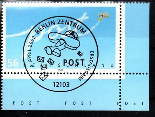 Bundesrep. Deutschland 2002 Nr 2250 Ersttagssonderstempel B2250o