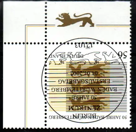Bundesrep. Deutschland 2002 Nr 2248 Ersttagssonderstempel B2248o