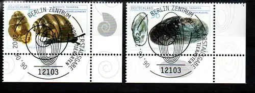 Bundesrep. Deutschland 2002 Nr 2265/66 Ersttagssonderstempel B2265/66o