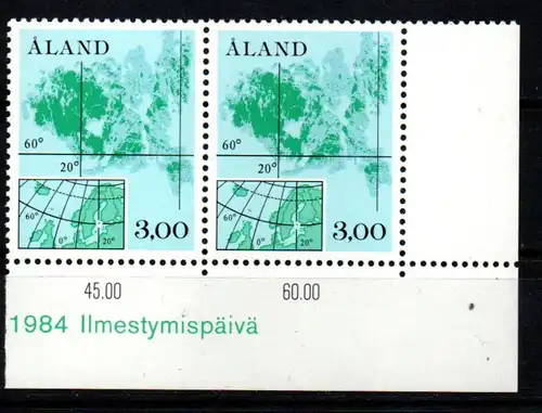 Finnland Alandinseln 1984 Nr 5 Postfrisch / ** AX5wparup 1