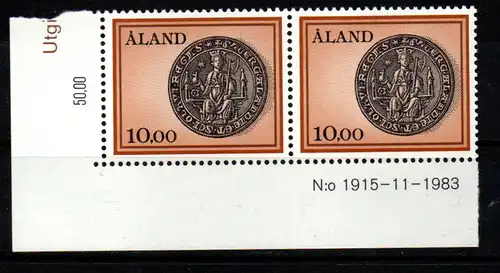 Finnland Alandinseln 1984 Nr 6 Postfrisch / ** AX6wpalup 1