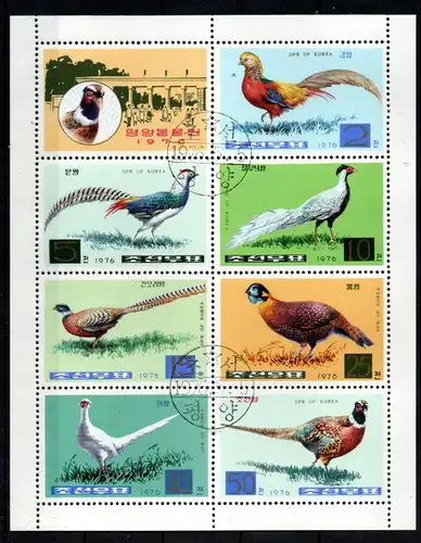 Korea-Nord 1976 Nr 1500/06y Gefälligkeitsstempel