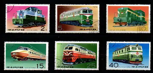 Korea-Nord 1976 Nr 1555/60 Gefälligkeitsstempel